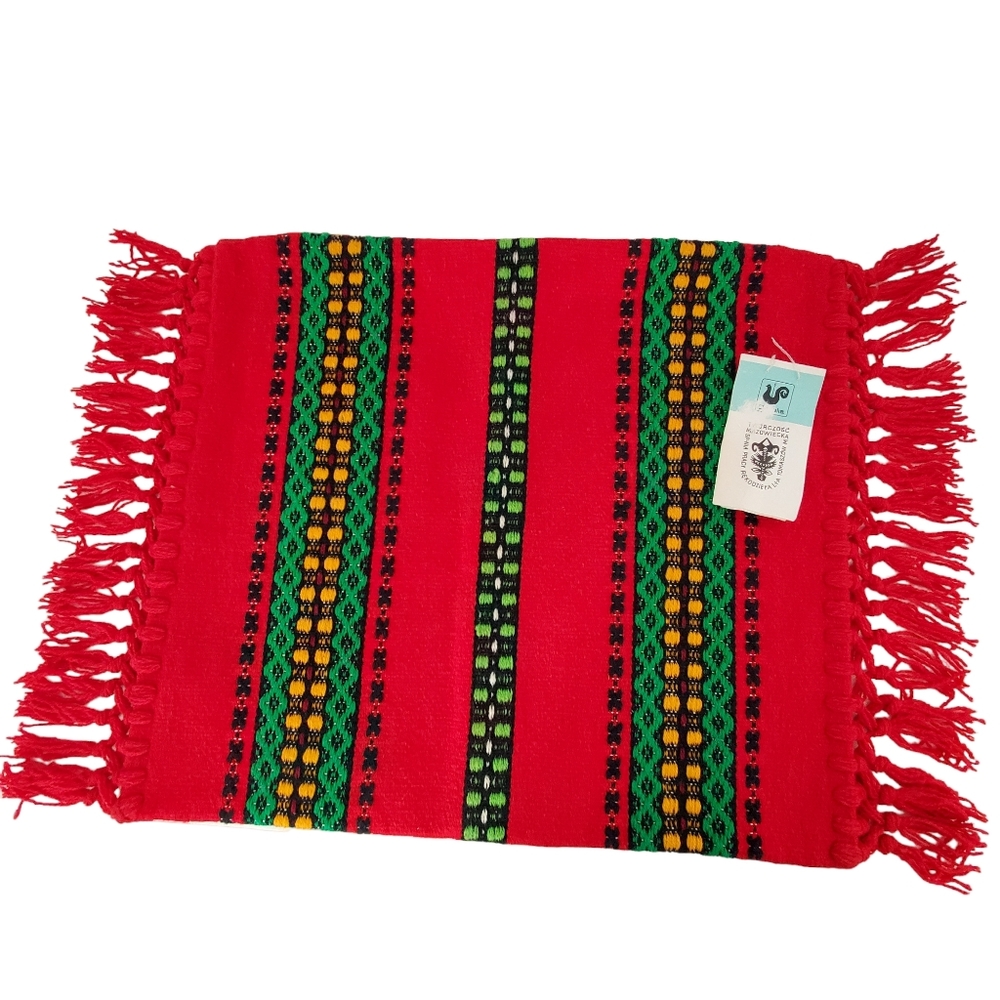 Czechoslovakia Wool Pillow Cover colorful